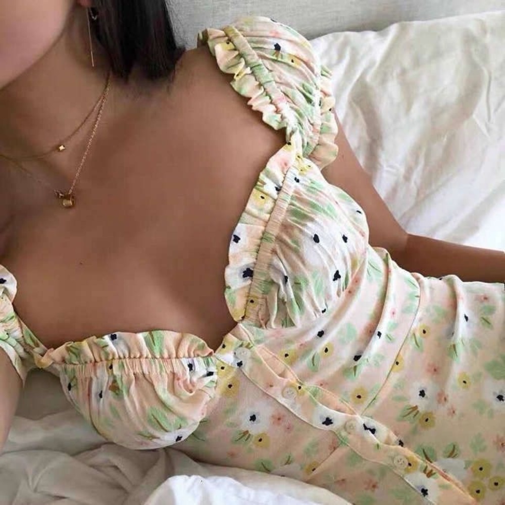 With Jéan Isabell Dress in Pansé Rosa print - Size XS - Picture 6 of 16